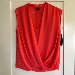 NWT Mossimo Sleeveless coral fashion top